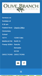 Mobile Screenshot of olivebranchcf.org