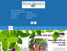 Tablet Screenshot of olivebranchcf.org